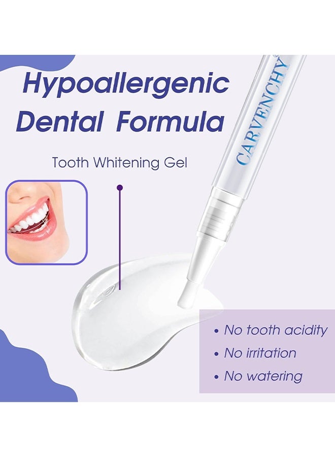 CARVENCHY Teeth Whitening Pen, Effective, Painless, No Sensitivity, Teeth Whitener Kit Tooth Whitening Pen Gel Effective For Professionally Stain Removal, Travel-Friendly, Easy To Use, Beautiful White Smile, Smile Mint (3 Pack) - Image 3